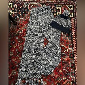 Jcrew Fair Isle Hat and Scarf Set